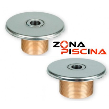 Boquilla impulsor impulsión piscinas bronce y acero inoxidable