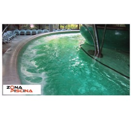 Rejilla en bronce lacada en blanco para spas, jacuzzis, piscinas, rios