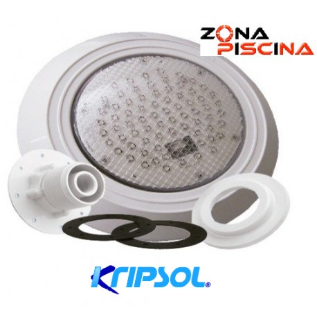 Proyector foco led blanco para piscinas poliester Kripsol, pep110