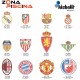 Gresite piscinas dibujo ESCUDO REAL MADRID piscina HTK