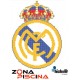 Gresite piscinas dibujo ESCUDO REAL MADRID piscina HTK