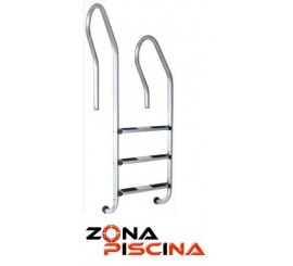 Escalera para piscina asimétrica mixta KRIPSOL