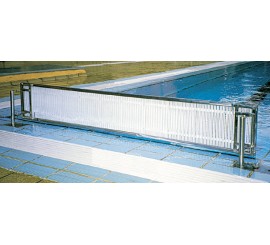 Placa de giro acero inoxidable y plastico para piscinas olimpicas y de competicion