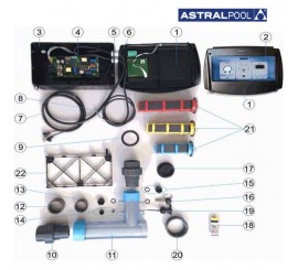 Repuesto clorador Salino para piscinas Sel Pure Astralpool