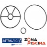 Repuesto junta estrella 1½" para válvula selectora (Bayoneta) AstralPool 4404121105.