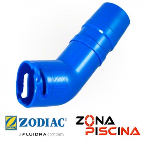 Repuesto codo conector 45º Twist Lock limpia fondos Zodiac.