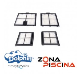 Repuesto Kit filtros primavera limpia fondos automáticos Dolphin