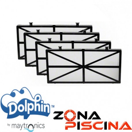 Repuesto Kit filtros primavera de acceso inferior Dolphin Maytronics