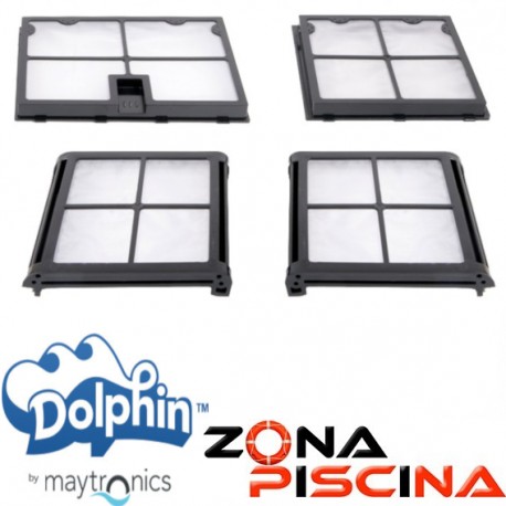 Repuesto Kit filtros primavera limpia fondos automáticos Dolphin Maytronics