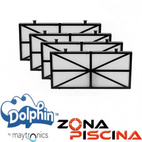 Repuesto Kit filtros ultra fino de acceso superior Dolphin Maytronics 9991432.