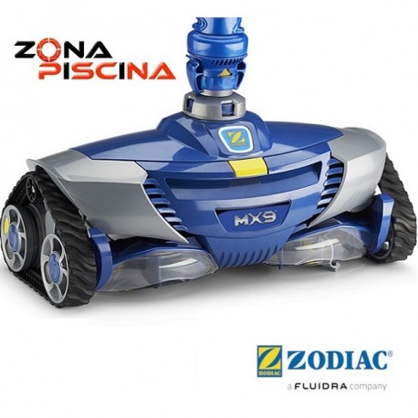 Limpiafondos automatico hidraulico MX9 de Zodiac para piscinas