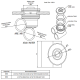 Jet de hidromasaje 1 1/4" orientable spas, jacuzzis, piscina, AstralPool