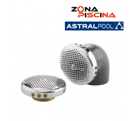 Sumidero de 1 1/2" con frontal de bronce cromado para spas, jacuzzis, piscina AstralPool