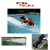 Rampa de rescate salvavidas de mascotas / perros / gatos para piscinas
