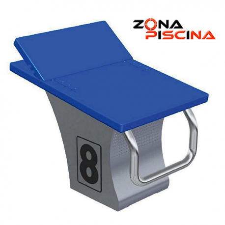 Podium fina 7 posiciones de piscinas de competición
