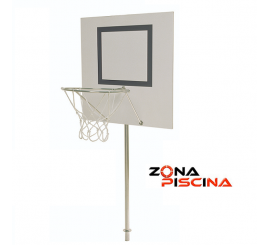 Basquet canasta de anclaje para piscinas, lagos, playa, camping