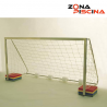 Porteria inoxidable de waterpolo, piscinas de competicion