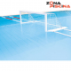 Juego Porterias oficial reglamentaria fina de waterpolo para piscinas competición