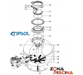 Repuestos filtro ARTIK AK EVO Kripsol