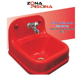 Lavabo infantil para vestuarios, baños, piscinas, zonas recreativas