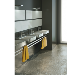 lavabo / lavamanos acero inoxidable de piscinas, ba&ntilde;os, vestuarios, calidad marina