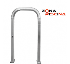 Arco / Puente de ducha curvo acero inoxidable AISI 316L para piscinas