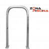 Arco / Puente de ducha curvo acero inoxidable AISI 316L para piscinas