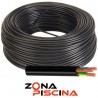 Cable eléctrico especial de alta flexibilidad y resistente.