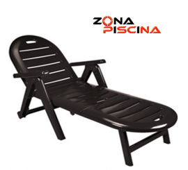 Tumbona plegable con ruedas y reposabrazos para piscinas, jardin para piscinas, jardin