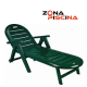 Tumbona plegable con ruedas y reposabrazos para piscinas, jardin para piscinas, jardin