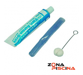 Kit parche reparación liner bajo agua para piscina portátil