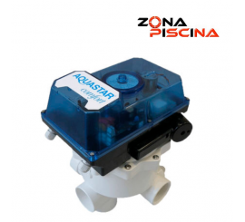 Válvula selectora automática con actuador eléctrico aquastar para filtro piscina