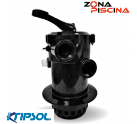 Valvula selectora 1 1/2 Kripsol para filtro piscinas top