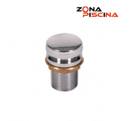 Boquilla - Toma de aire regulable de 3/4" en inox, spa, jacuzzi, piscina