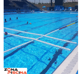 Línea transversal de 11 mt. de waterpolo para piscinas de competicion