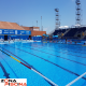 Línea longitudinal de campo masculino normativa fina waterpolo para piscinas de competicion