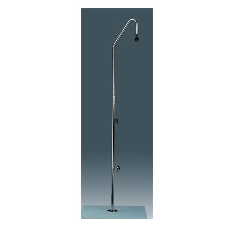 Ducha Astralpool para piscinas 00091 / 00092, fabricada en acero inoxidable