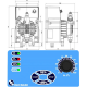 Bomba dosificadora electromagnetica piscina DLX Etatron