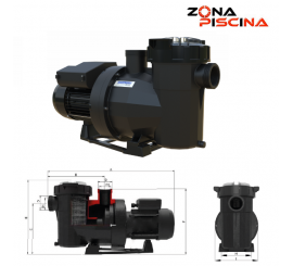 Bomba Victoria Plus Silent de Astralpool, para depuradora de piscina