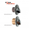 Boquilla impulsor lateral bronce acero inoxidable piscina, spa