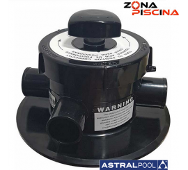Válvula Selectora TOP con salida a 38mm AstralPool para piscinas