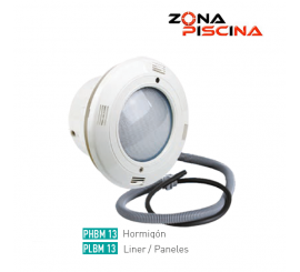 Proyector foco led blanco c/nicho de piscinas, marca Kripsol