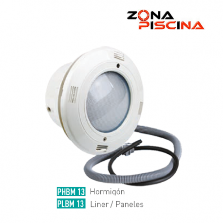 Proyector foco led blanco c/nicho de piscinas, marca Kripsol