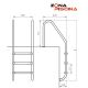 Escalera serie estandar acero inoxidable aisi 316 para piscina