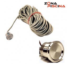 Pulsador piezoelectrico con cable para spa, jacuzzi, piscinas