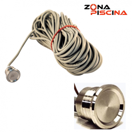 Pulsador piezoelectrico con cable para spa, jacuzzi, piscinas