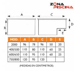 Caseta depuradora filtracion completa de piscinas