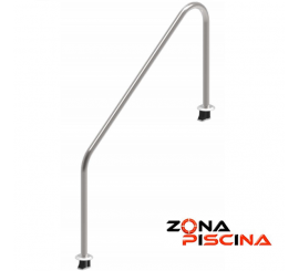 Pasamanos piscinas fabricado en acero inoxidable AISI 304 para Empotrar