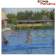 Alfombra flotante acuatica para piscinas, playa, ejercicios, juegos
