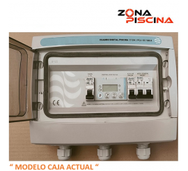 Cuadro electrico control digital con transformador 100 w. piscinas